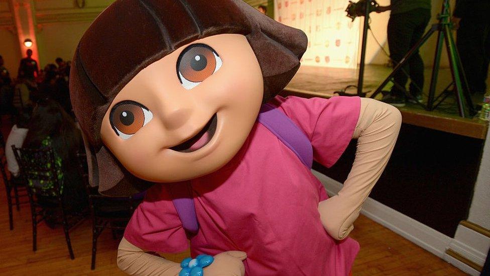 Nickelodeon character Dora the Explorer