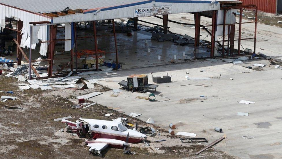 Hurricane Dorian's devastation on Grand Bahama