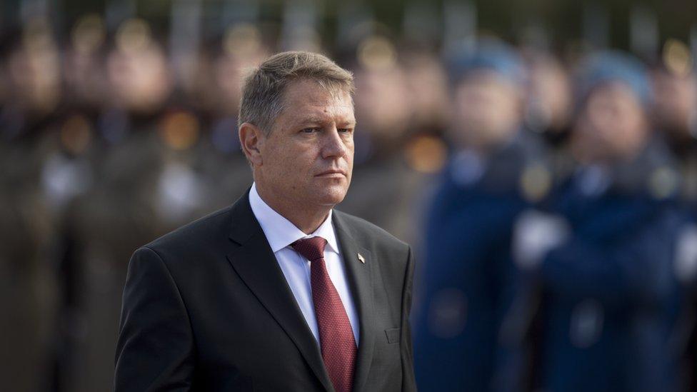 Romanian President Klaus Iohannis