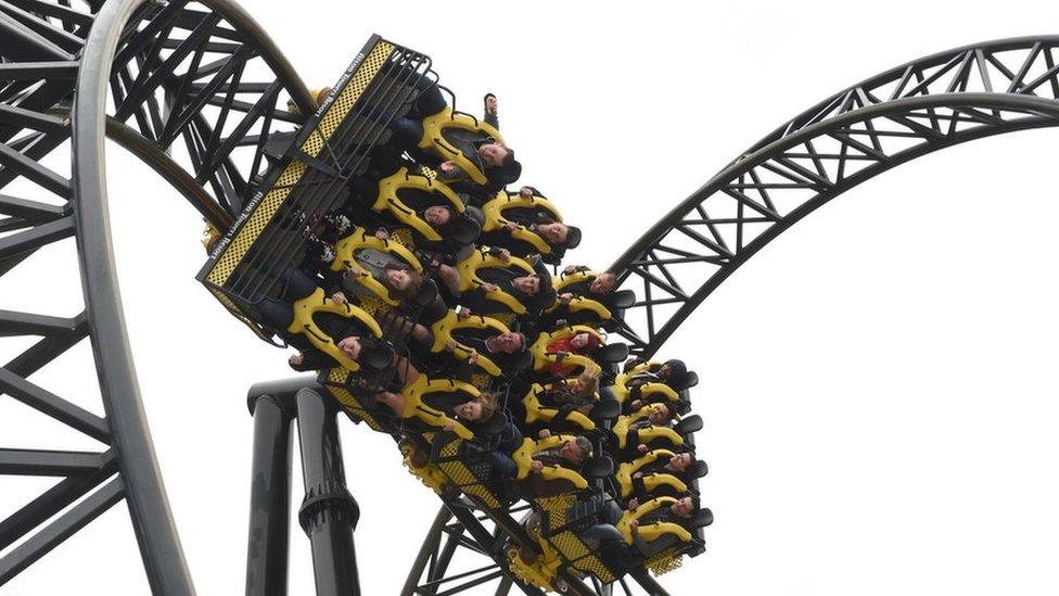 Alton Towers Smiler ride