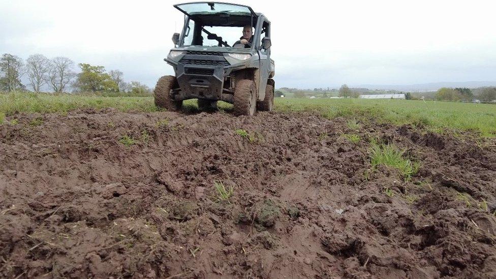 Muddy field