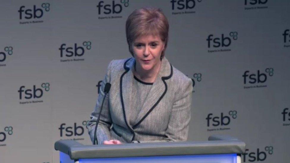 Nicola Sturgeon at FSB