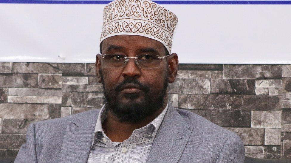 Ahmed Islam Madobe, president of Jubbaland