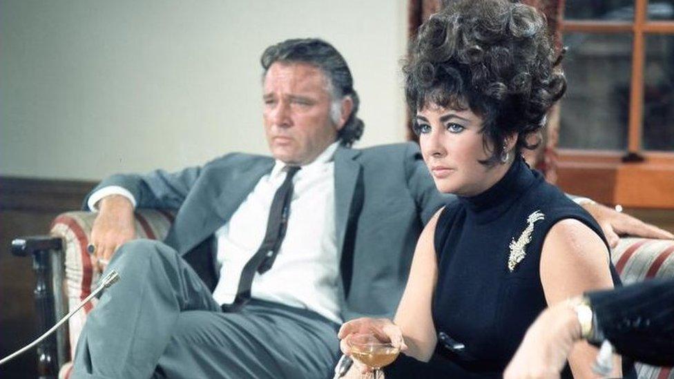 Richard Burton and Elizabeth Taylor in 1967