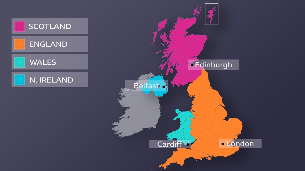 UK map.