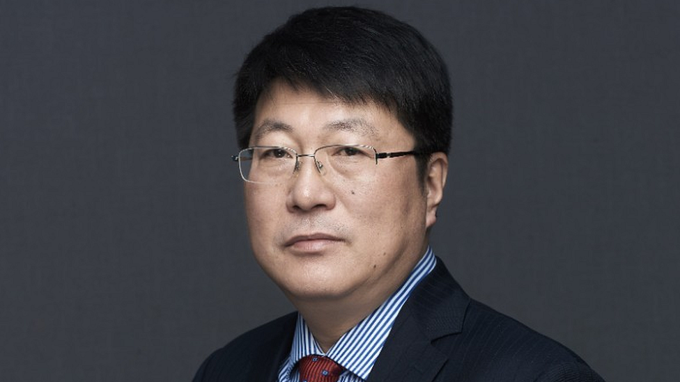 Former Tsinghua Unigroup Chairman Zhao Weiguo.