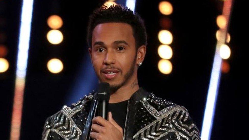 Lewis Hamilton seemed to refer to Stevenage as "the slums" on stage at the BBC Sports Personality of the Year Awards