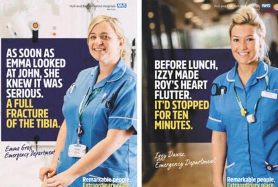 Nurse recruitment posters