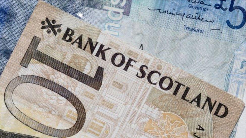 Bank of Scotland notes