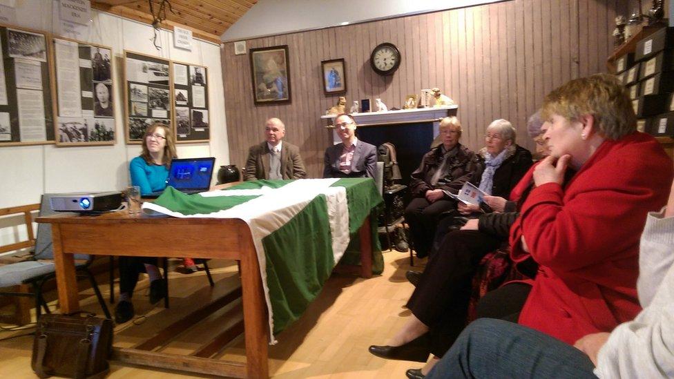 Barra flag meeting