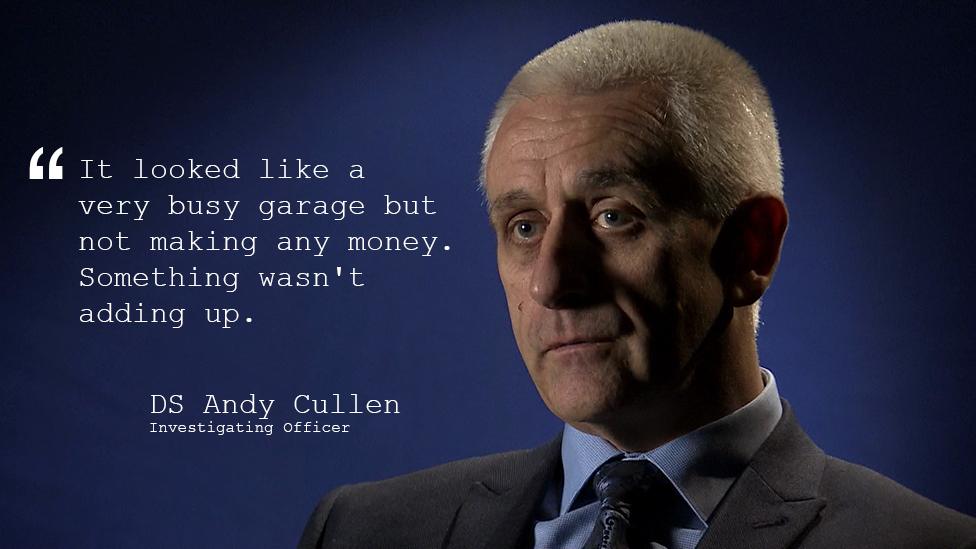 DS Andy Cullen who led the investigation