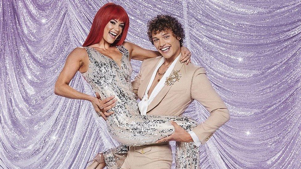 Bobby Brazier and Dianne Buswell