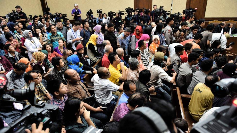 packed courtroom