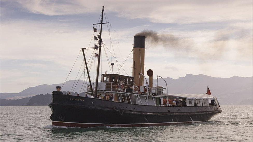 Steam tug Lyttelton