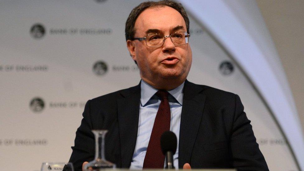 Andrew Bailey is chief executive of the Financial Conduct Authority