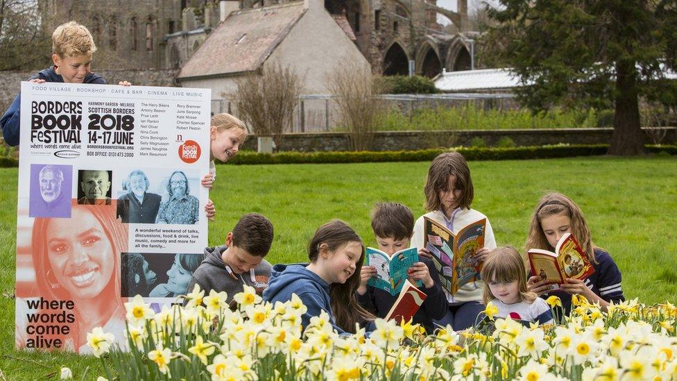 Borders Book Festival launch