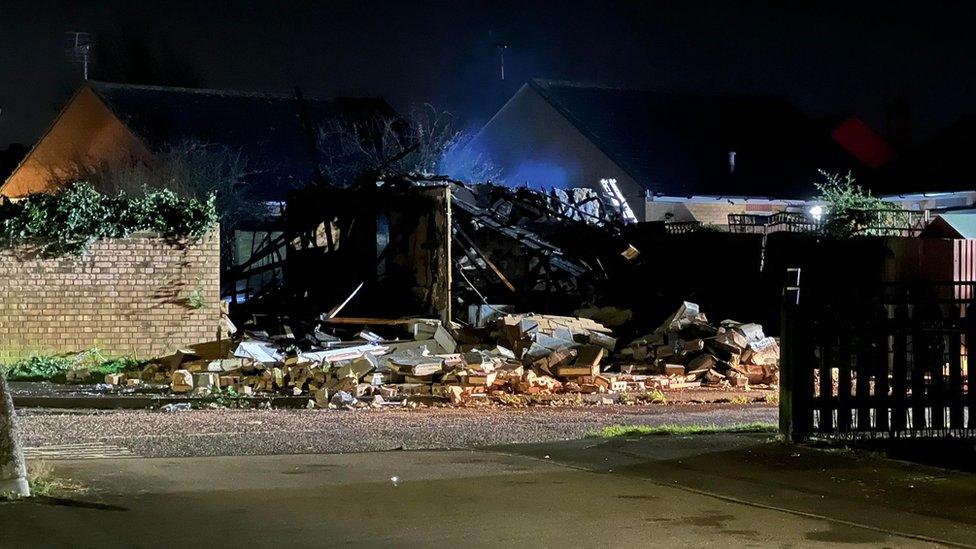 House damaged by fire in Cheltenham