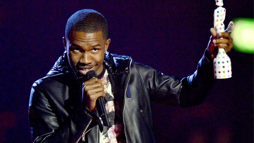 Frank Ocean at 2103 Brit Awards