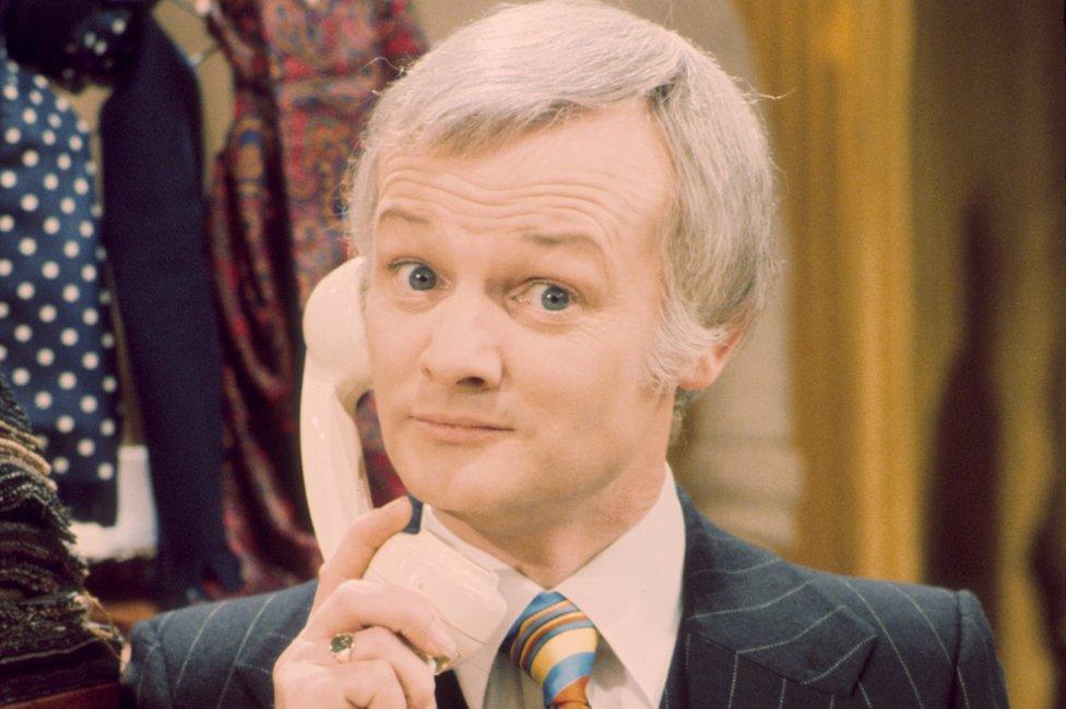 John Inman as Mr Humphries in Are You Being Served?