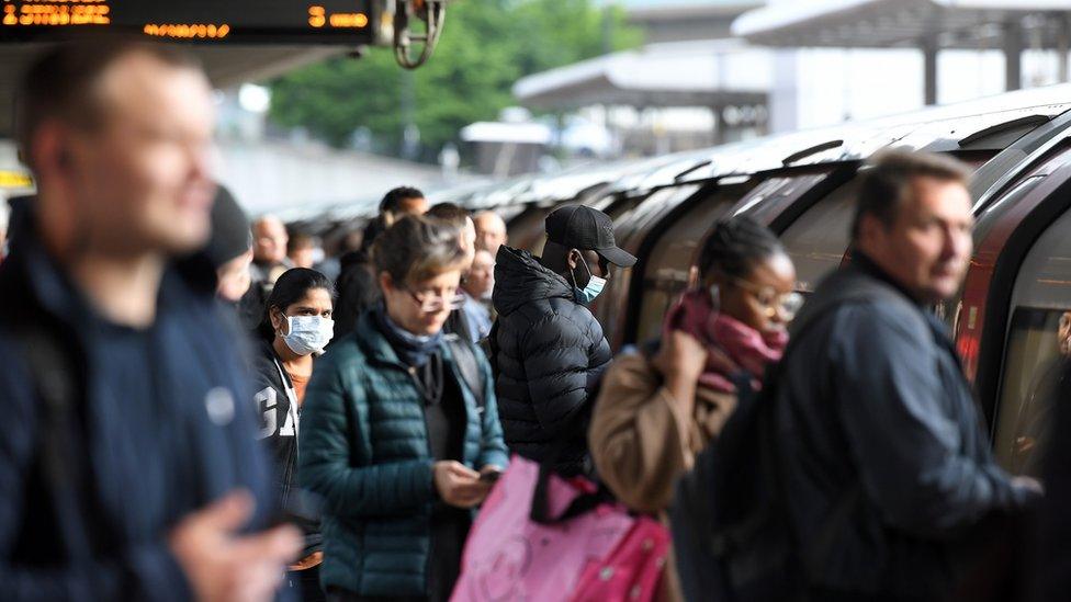 Tube platform on 18 May