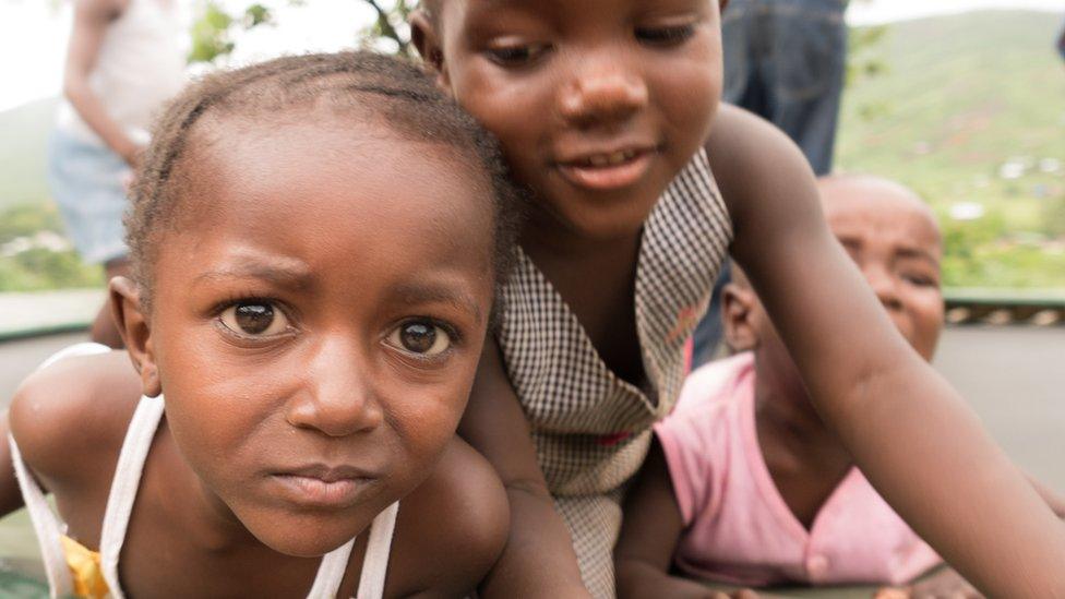 Children at the St George Foundation Orphanage in Freetown (July 2015)