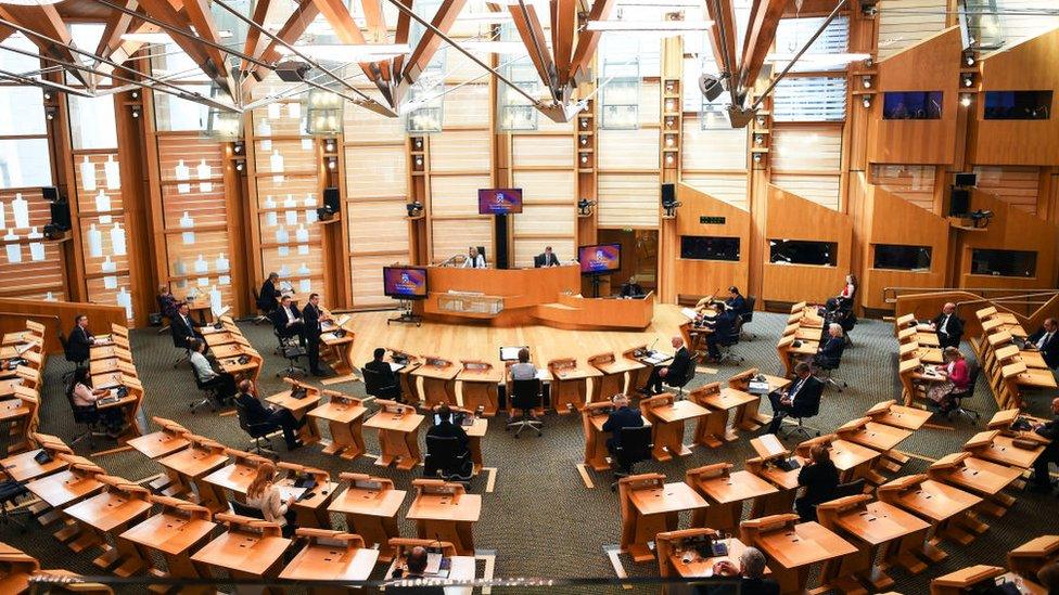 Holyrood chamber