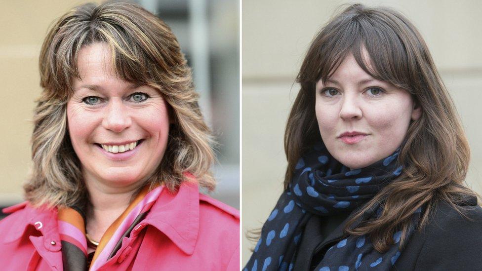 Michelle Thomson and Natalie McGarry