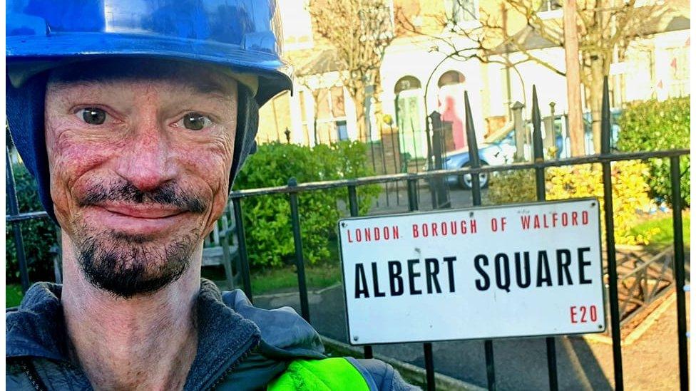 Darren Kent on Albert Square