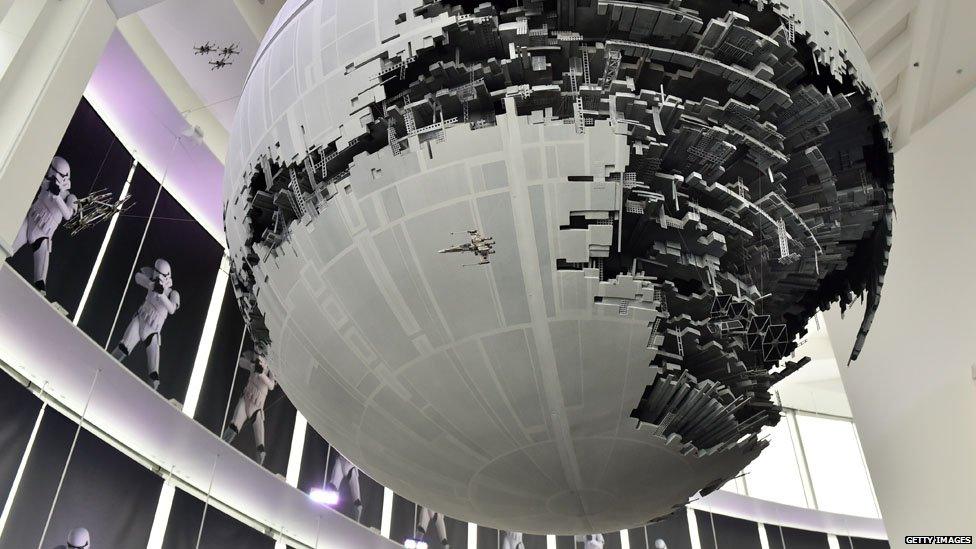 Model of the Death Star