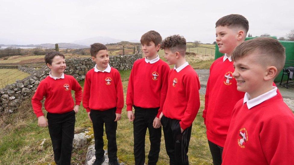 Hogia o Ysgol Bro Hedd Wyn, Trawsfynydd