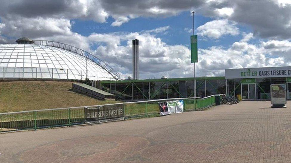 Oasis Leisure Centre in Swindon