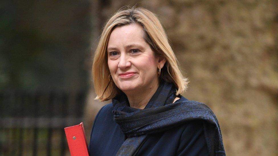 Work and pensions secretary Amber Rudd