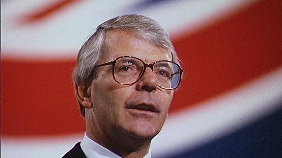 John Major in 1993