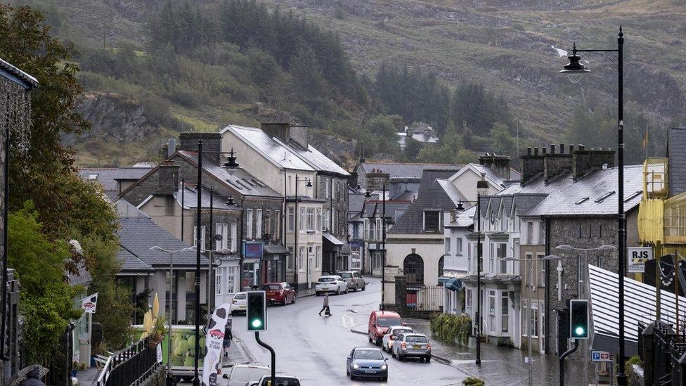 Blaenau Ffestiniog town