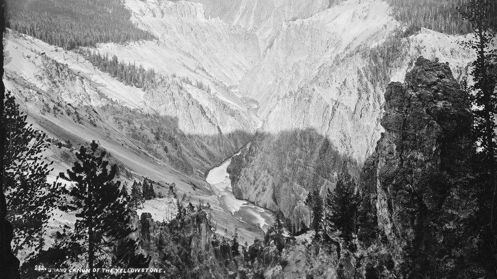 Yellowstone National Park in 1871