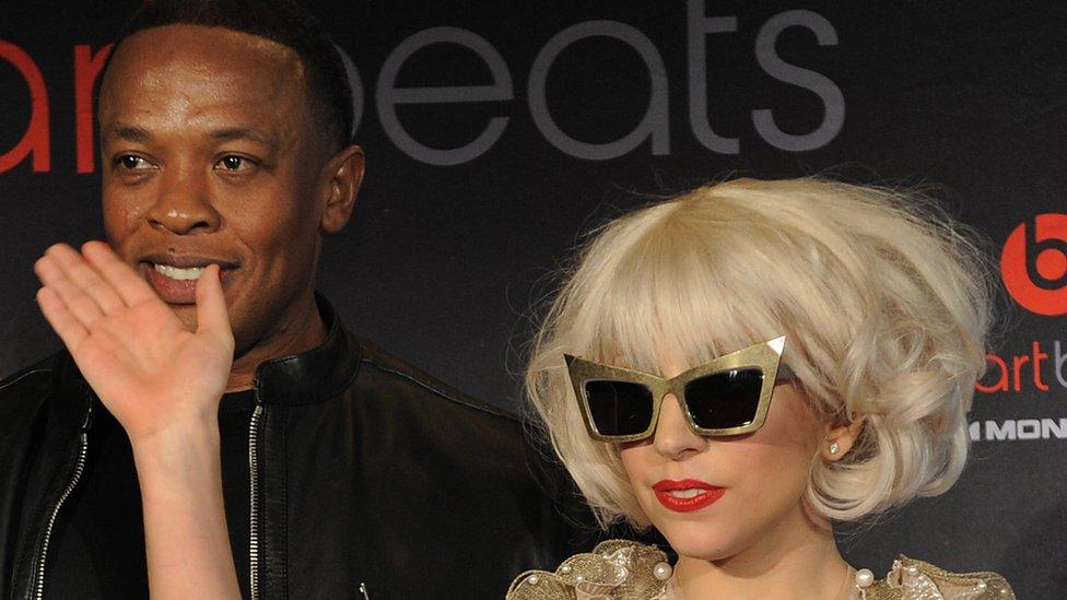 Lady Gaga and Dr Dre