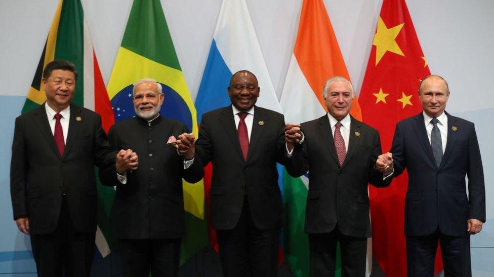 Brics leaders wider shot