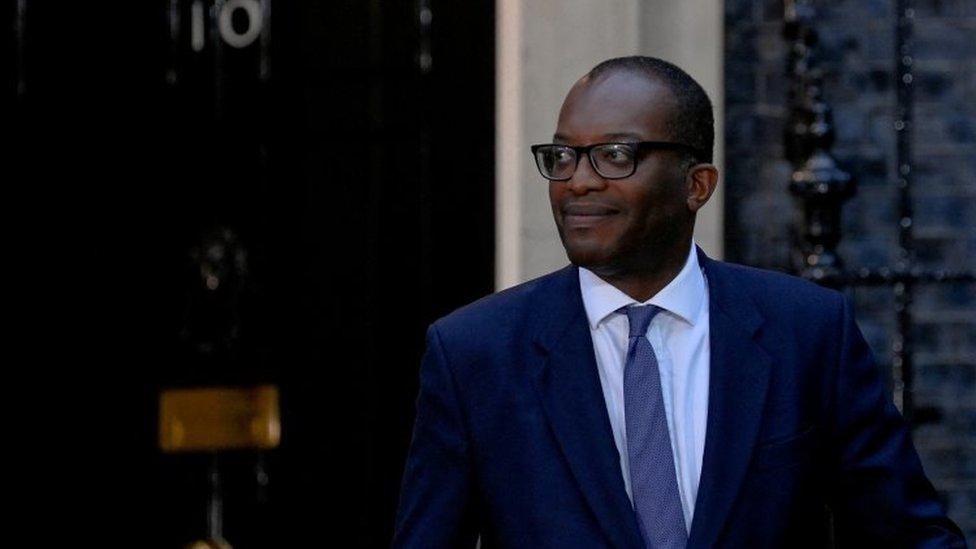 British Chancellor Kwasi Kwarteng