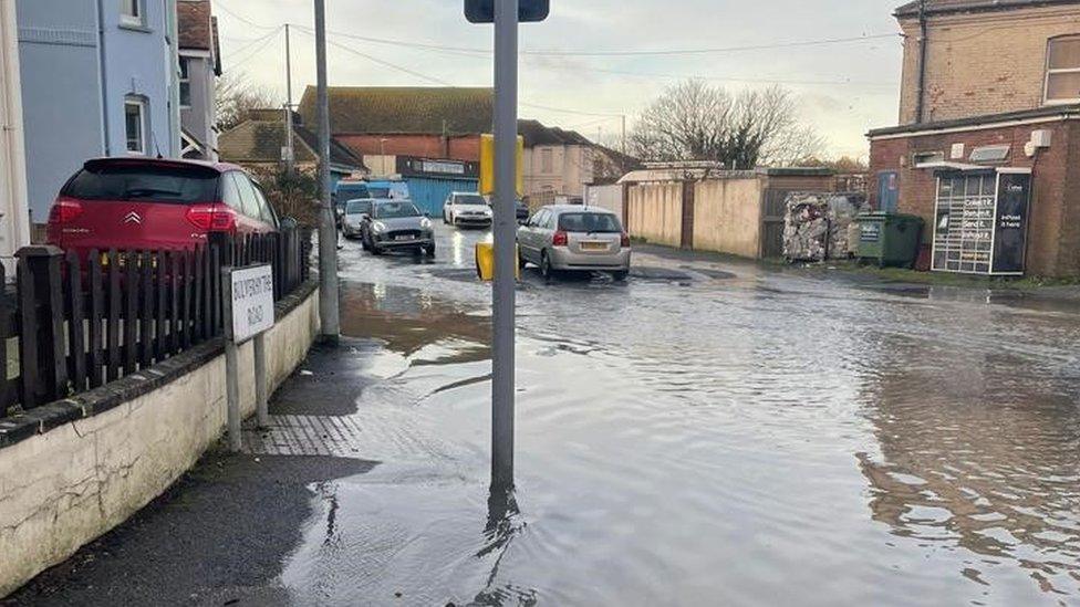 Sewage in St Leonards