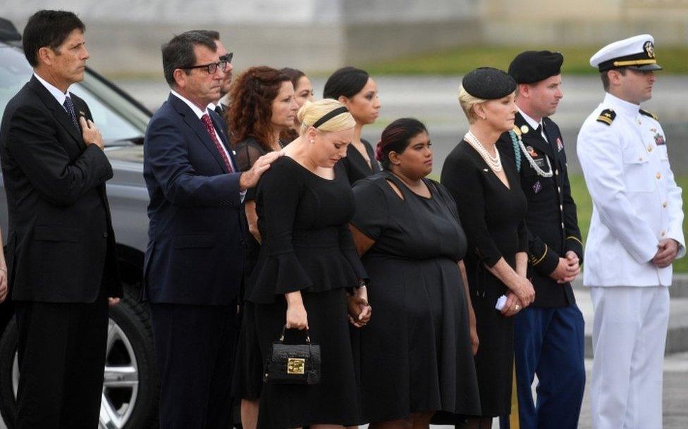 The family of Senator John McCain