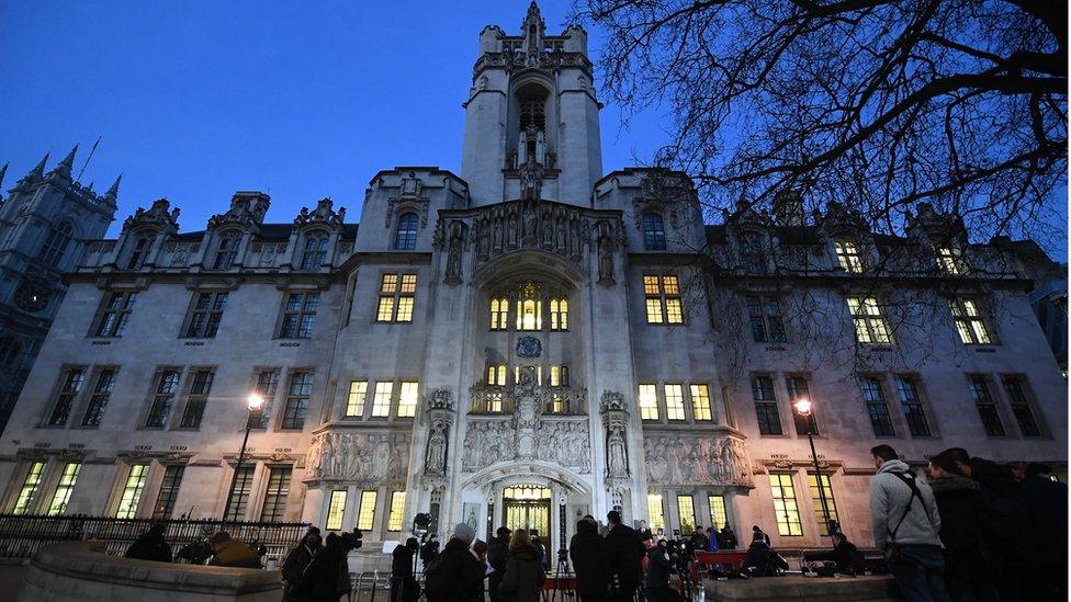 The Supreme Court in London