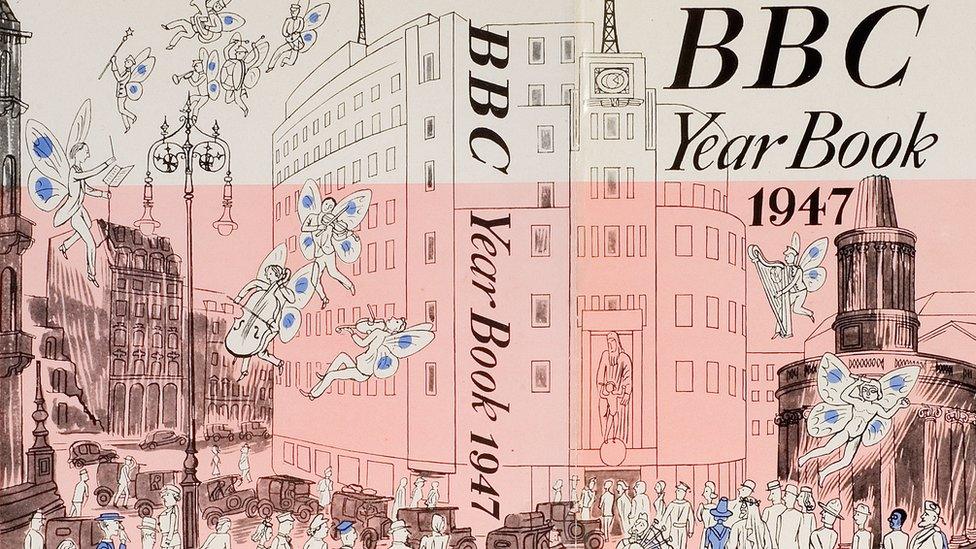 Book jacket for The BBC Year Book 1947