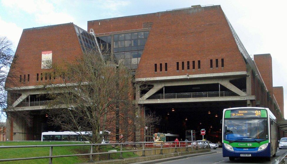 Greyfriars bus station