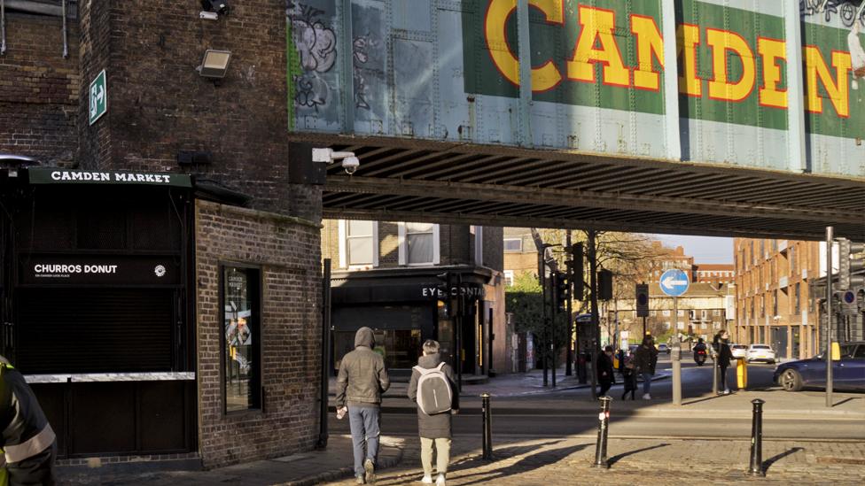 Camden Market in London