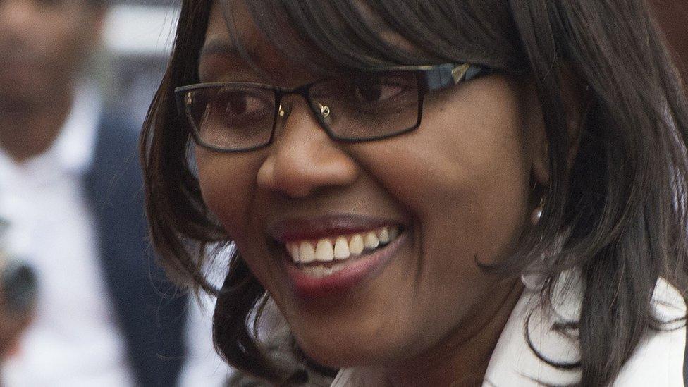 Namibian Prime Minister Saara Kuugongelwa-Amadhila