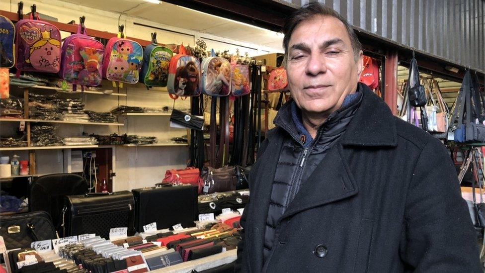 Mohammed Dar is one of the traders told he can relocate