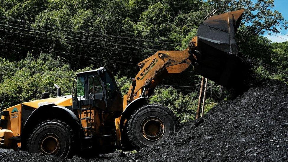 Coal plant in West Virginia