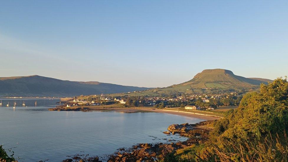 Glens of Antrim sunrise