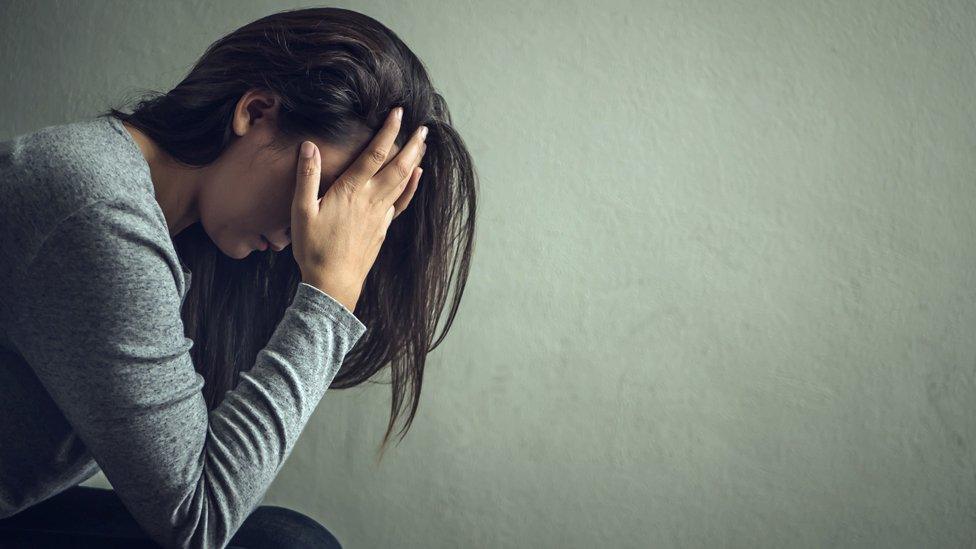 Distressed women (stock image)