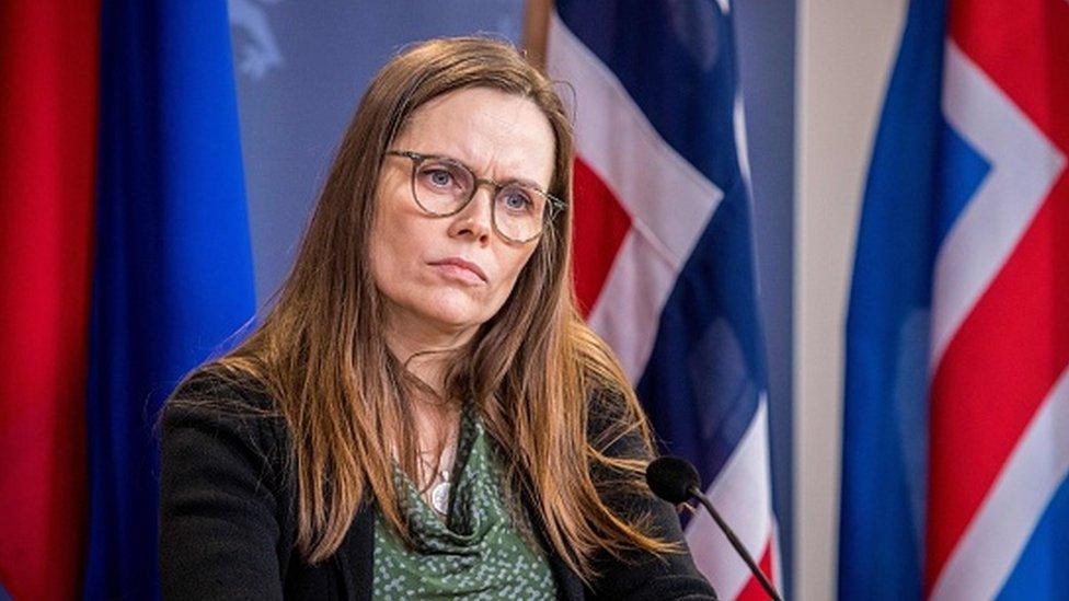 Iceland's Prime Minister Katrin Jakobsdottir